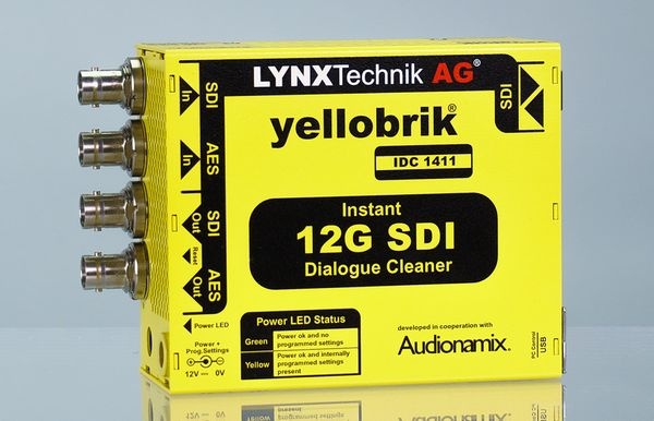 12G SDI 即时对话清理器 - 型号：yellobrik IDC 1411